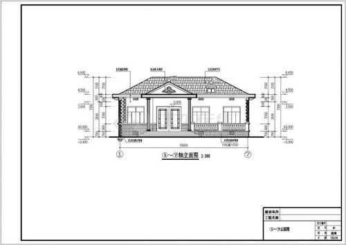 某地單層框架結構獨棟別墅建筑設計方案與國內廣告設計趨勢