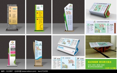 國內高檔導視牌模板與廣告設計趨勢探析